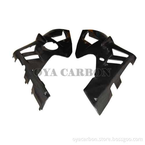 Carbon Fiber Side Fairings for Motorbike Kawasaki ZX-12R 02-03 (K#108)